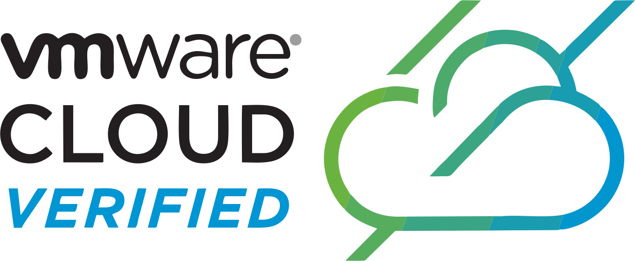 O logo da VMware Cloud Verified
