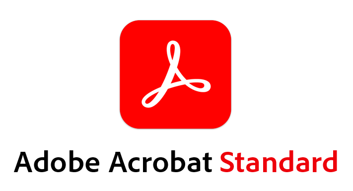 O logo do Adobe Acrobat Standard