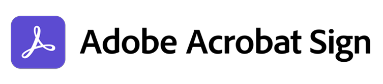 O logo do Adobe Acrobat Sign