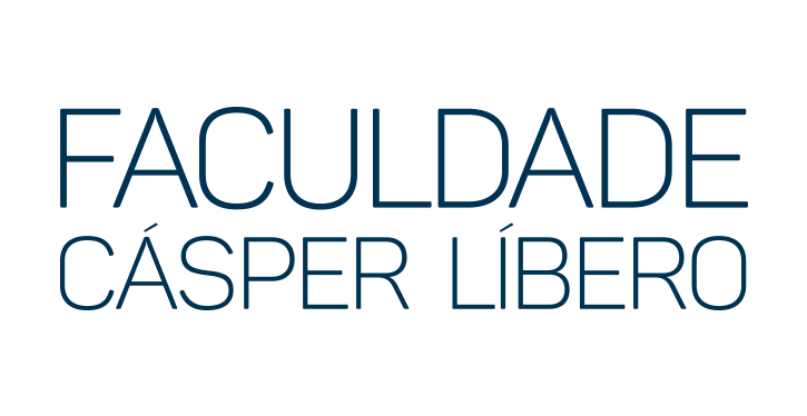 O logo da Faculdade Cásper Libero